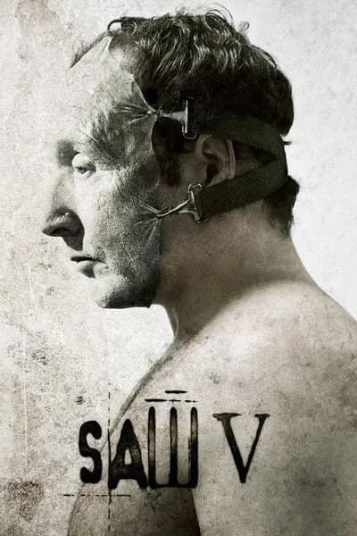 โปสเตอร์หนัง เกม ตัด-ต่อ-ตาย 5 Saw V