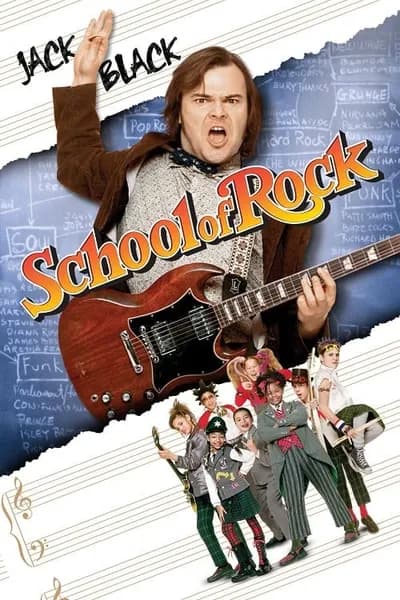 โปสเตอร์หนัง ครูซ่า เปิดตำราร็อค School of Rock