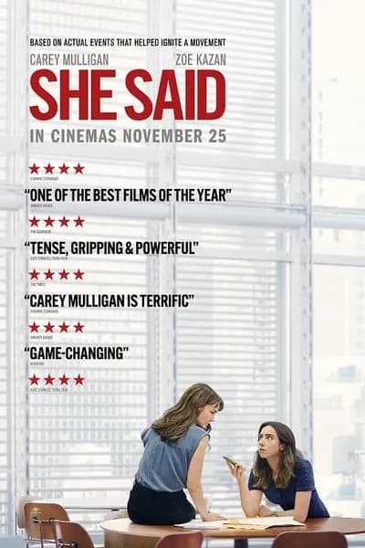 โปสเตอร์หนัง เสียงเงียบของเธอ She Said