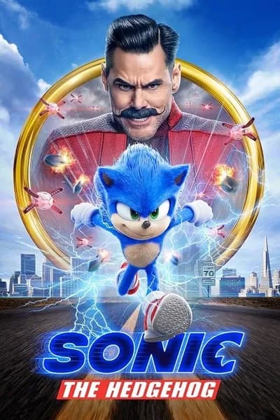 โปสเตอร์หนัง โซนิค เดอะ เฮ็ดจ์ฮอก Sonic the Hedgehog