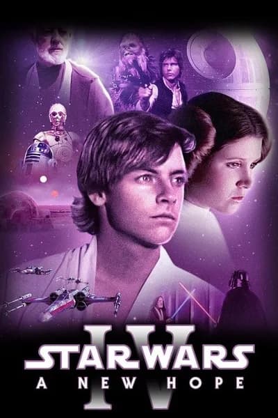 โปสเตอร์หนัง สตาร์ วอร์ส 4 Star Wars 4 Episode IV A New Hope