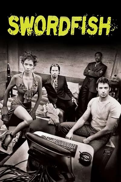โปสเตอร์หนัง พยัคฆ์จารชน ฉกสุดขีดนรก Swordfish