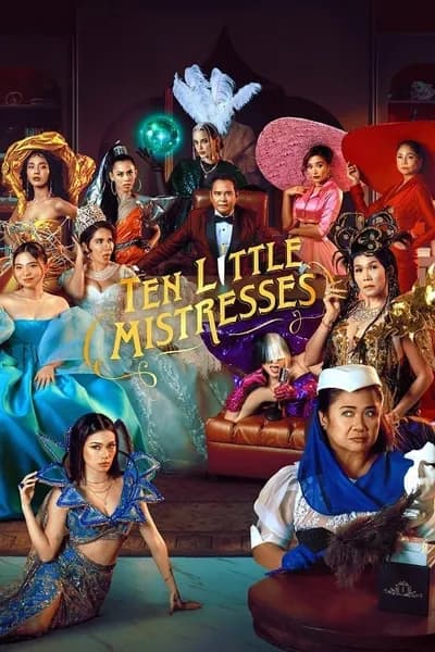 โปสเตอร์หนัง สิบภรรยากับฆาตกรรมอลเวง Ten Little Mistresses