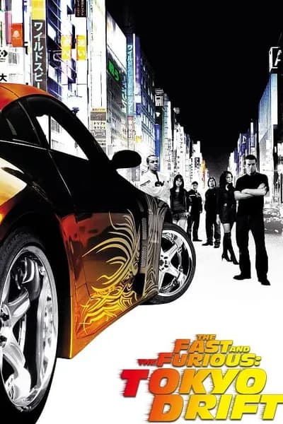 โปสเตอร์หนัง เร็วแรงทะลุนรก ซิ่งแหกพิกัดโตเกียว 3 The Fast and the Furious Tokyo Drift 3