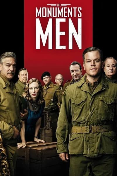 โปสเตอร์หนัง กองทัพฉกขุมทรัพย์โลกสะท้าน The Monuments Men