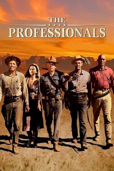โปสเตอร์หนัง ประกาศิต 4 จอมสังหาร The Professionals
