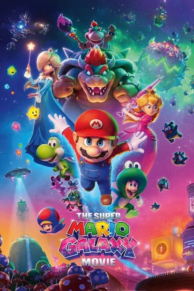โปสเตอร์หนัง เดอะ ซูเปอร์ มาริโอ กาแล็คซี่ มูฟวี่ The Super Mario Galaxy Movie