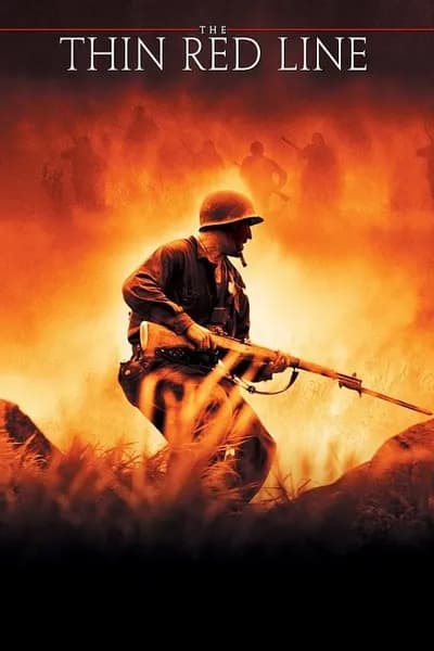 โปสเตอร์หนัง เดอะ ทิน เรด ไลน์ ฝ่านรกยึดเส้นตาย The Thin Red Line