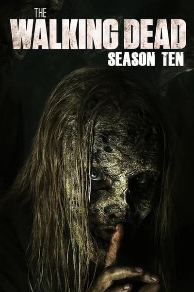 โปสเตอร์หนัง ล่าสยอง ทัพผีดิบ 10 The Walking Dead Season 10