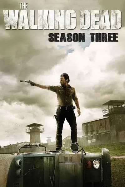 โปสเตอร์หนัง ล่าสยอง ทัพผีดิบ 3 The Walking Dead Season 3