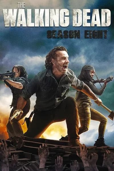 โปสเตอร์หนัง ล่าสยอง ทัพผีดิบ 8 The Walking Dead Season 8