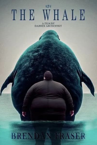 โปสเตอร์หนัง เหงา เท่า วาฬ The Whale