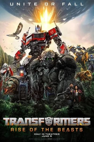 โปสเตอร์หนัง ทรานส์ฟอร์เมอร์ส กำเนิดจักรกลอสูร Transformers Rise of the Beasts