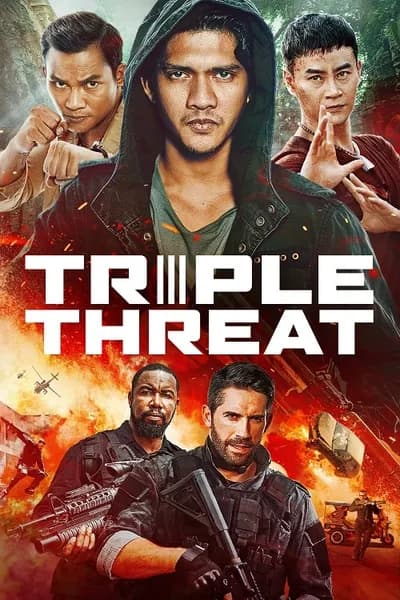 โปสเตอร์หนัง ทริปเปิล เธรท สามโหดมหากาฬ Triple Threat