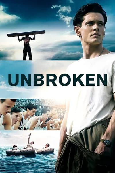 โปสเตอร์หนัง คนแกร่งหัวใจไม่ยอมแพ้ Unbroken