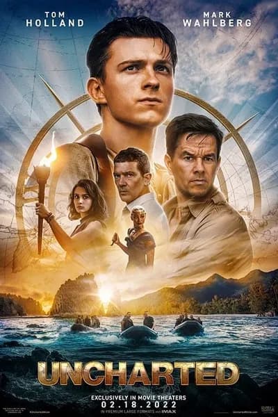 โปสเตอร์หนัง ผจญภัยล่าขุมทรัพย์สุดขอบโลก Uncharted