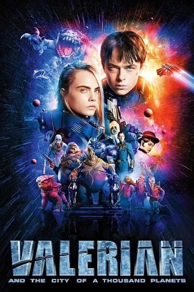 โปสเตอร์หนัง วาเลเรียน พลิกจักรวาล Valerian and the City of a Thousand Planets