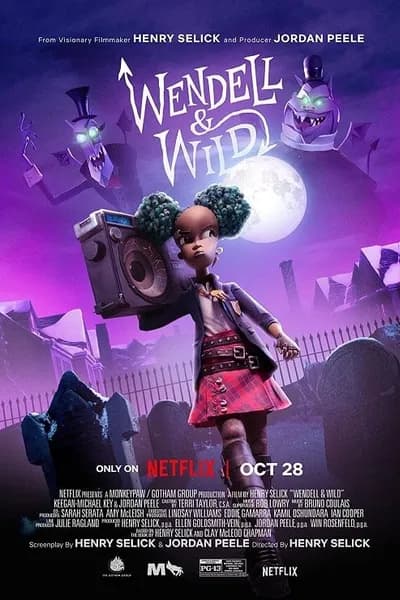 โปสเตอร์หนัง เวนเดลล์กับไวลด์ Wendell & Wild
