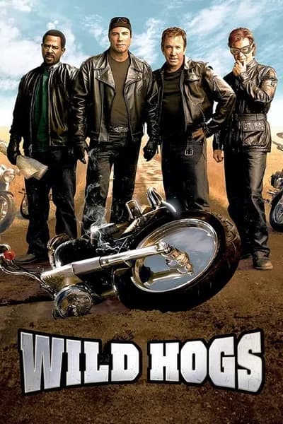 โปสเตอร์หนัง สี่เก๋าซิ่งลืมแก่ Wild Hogs