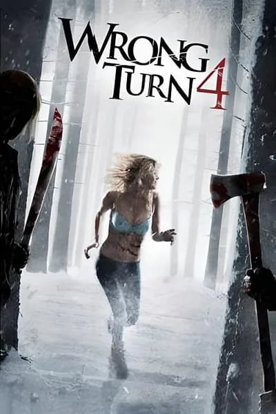 โปสเตอร์หนัง หวีดเขมือบคน 4 ปลุกโหดโรงเชือดสยอง Wrong Turn 4 Bloody Beginnings