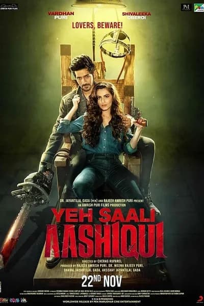 โปสเตอร์หนัง ฝันรัก ฝันร้าย Yeh Saali Aashiqui
