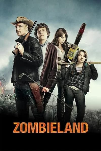 โปสเตอร์หนัง ซอมบี้แลนด์ แก๊งคนซ่าส์ล่าซอมบี้ Zombieland