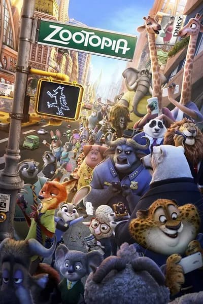 โปสเตอร์หนัง ซูโทเปีย นครสัตว์มหาสนุก Zootopia