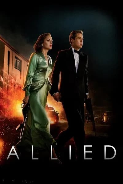 โปสเตอร์หนัง สายลับพันธมิตร Allied