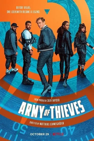 โปสเตอร์หนัง แผนปล้นยุโรปเดือด Army of Thieves