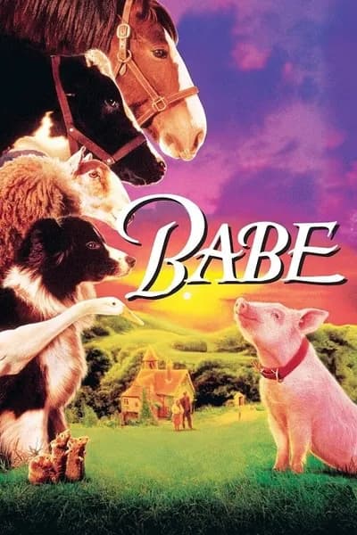 โปสเตอร์หนัง เบ๊บ หมูน้อยหัวใจเทวดา Babe