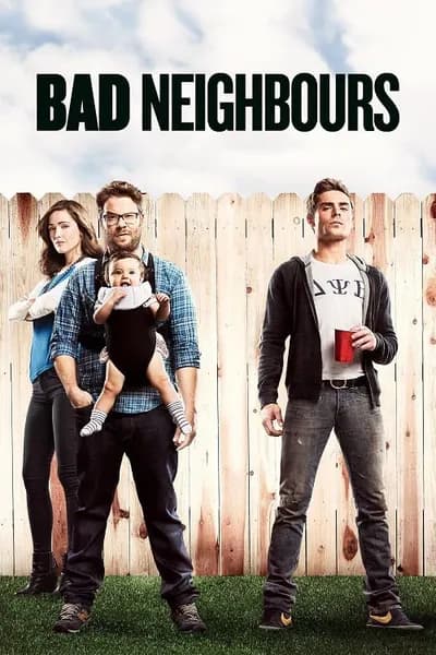 โปสเตอร์หนัง เพื่อนบ้านมหา(บรร)ลัย Bad Neighbours