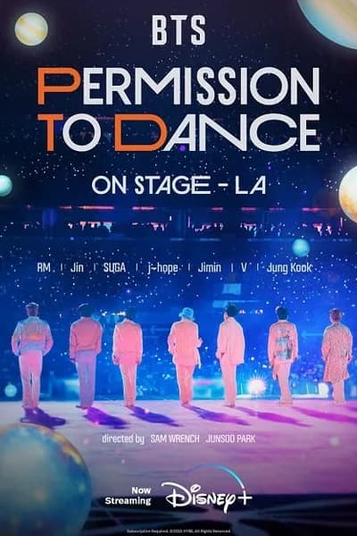 โปสเตอร์หนัง BTS Permission to Dance on Stage – LA BTS Permission to Dance on Stage – LA
