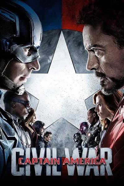 โปสเตอร์หนัง กัปตันอเมริกา 3 ศึกฮีโร่ระห่ำโลก Captain America 3 Civil War