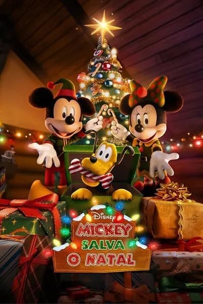 โปสเตอร์หนัง Disney Mickey Saves Christmas Disney Mickey Saves Christmas