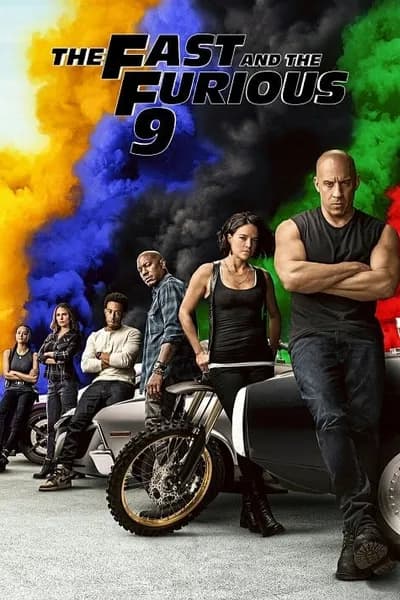 โปสเตอร์หนัง เร็วแรงทะลุนรก 9 F9 The Fast Saga