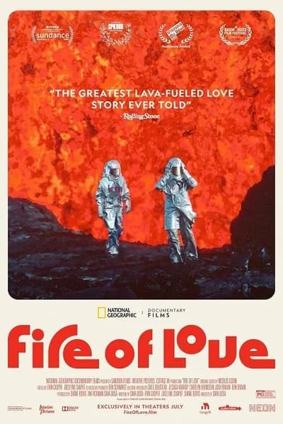โปสเตอร์หนัง ทัณฑ์รักจากลาวา Fire of Love