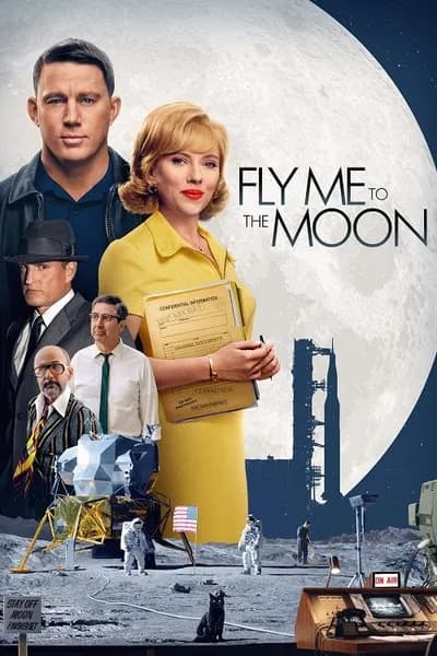 โปสเตอร์หนัง ทะยานฟ้าสู่พื้นจันทร์ Fly Me to the Moon