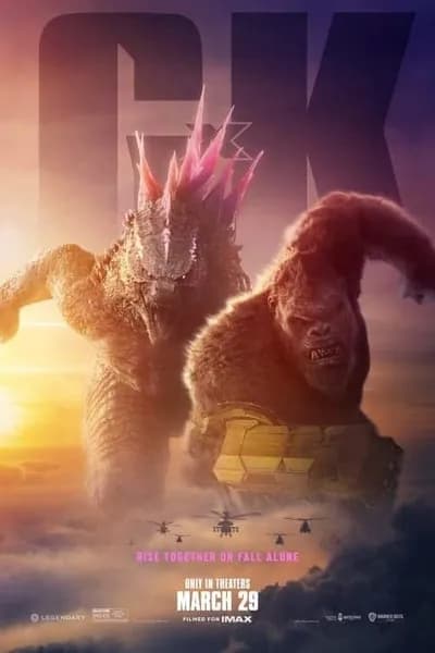 โปสเตอร์หนัง ก็อดซิลล่า ปะทะ คอง 2 อาณาจักรใหม่ Godzilla x Kong The New Empire