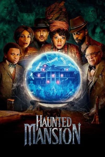 โปสเตอร์หนัง บ้านชวนเฮี้ยนผีชวนฮา Haunted Mansion