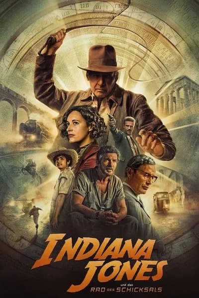 โปสเตอร์หนัง อินเดียน่า โจนส์ กับกงล้อแห่งโชคชะตา Indiana Jones and the Dial of Destiny