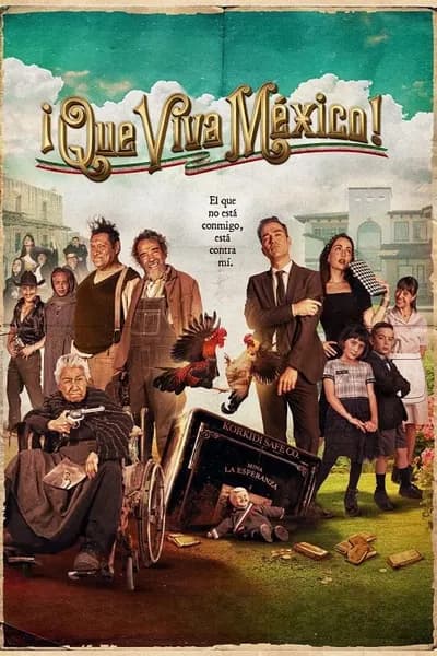 โปสเตอร์หนัง เม็กซิโกจงเจริญ iQue viva Mé xico