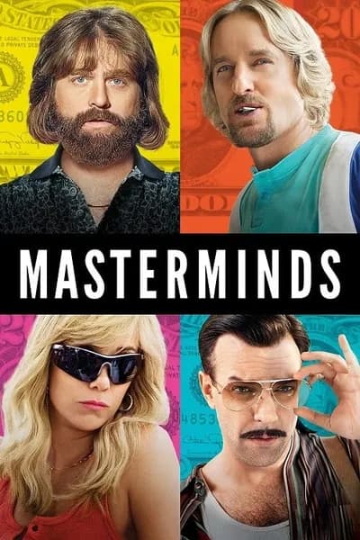 โปสเตอร์หนัง ปล้นวายป่วง Masterminds