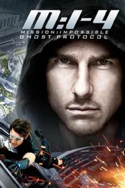 โปสเตอร์หนัง มิชชั่น อิมพอสซิเบิ้ล ปฏิบัติการไร้เงา Mission Impossible 4 Ghost Protocol
