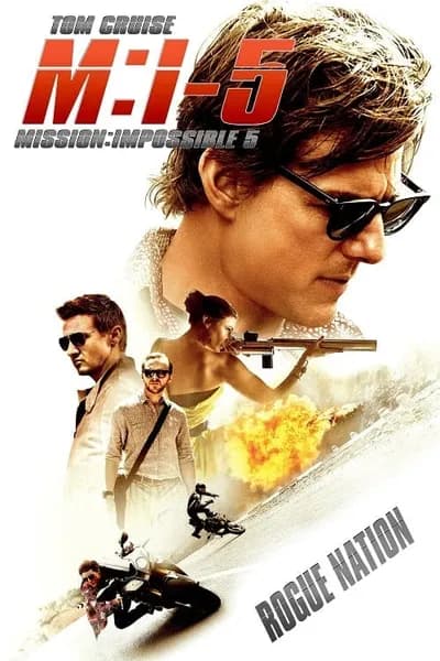 โปสเตอร์หนัง มิชชั่น อิมพอสซิเบิ้ล 5 ปฏิบัติการรัฐอำพราง Mission Impossible 5 Rogue Nation