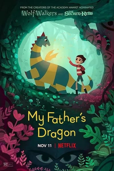โปสเตอร์หนัง มังกรของพ่อ My Fathers Dragon
