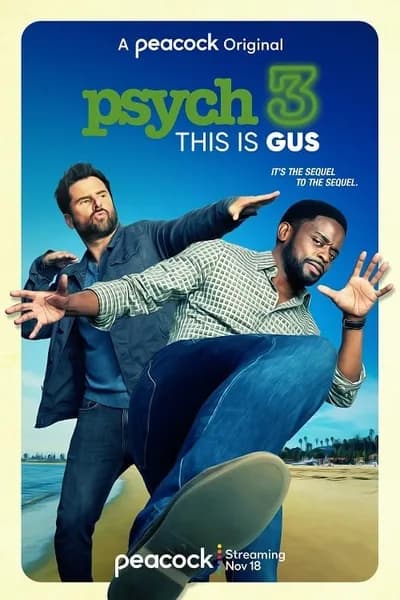 โปสเตอร์หนัง Psych 3 This Is Gus Psych 3 This Is Gus