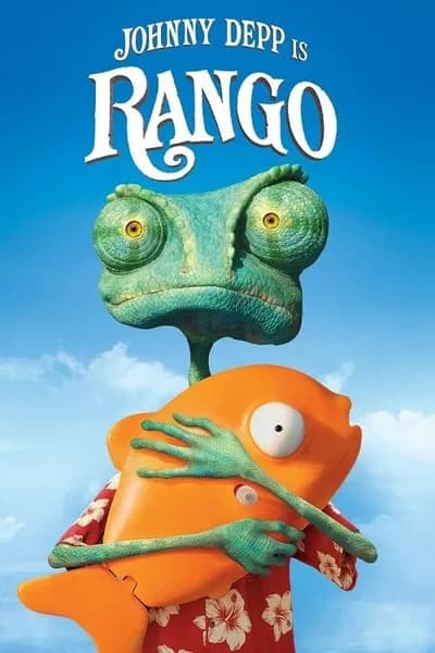 โปสเตอร์หนัง แรงโก้ ฮีโร่ทะเลทราย Rango