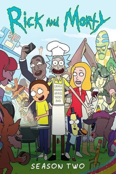 โปสเตอร์หนัง ริกและมอร์ตี้ ซีซั่น 2 Rick and Morty 2