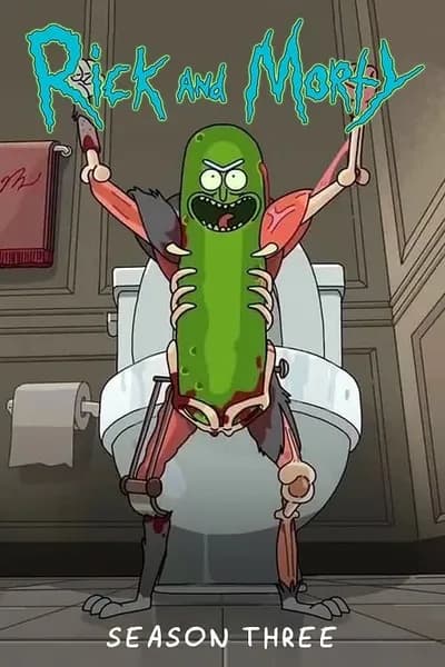 โปสเตอร์หนัง ริกและมอร์ตี้ ซีซั่น 3 Rick and Morty 3