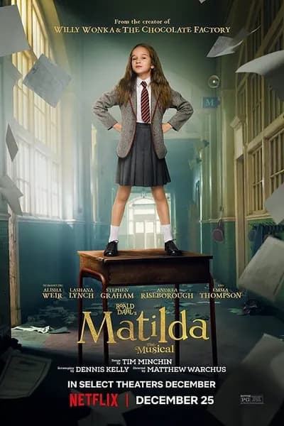 โปสเตอร์หนัง มาทิลด้า เดอะ มิวสิคัล Roald Dahl’s Matilda the Musical